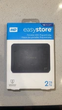 Western Digital Easystore 2TB,External (WDBAJN0020BBKWESN) Hard Drive