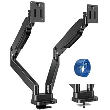 Dual Monitor Mount Fits Max 39" Computer Screen, Hold 4.4-33 lbs Each Ultrawi...