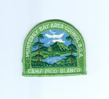 BSA   Camp Pico Blanco Monterey Bay Area Council patch  pm