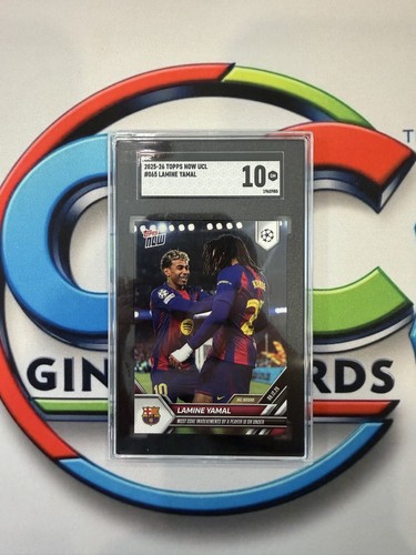 Lamine Yamal – Lamine Yamal - 2025-26 UCL Topps NOW® - Card 65 - PR: 3773