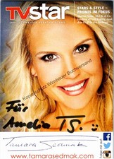 Original Autogramm Tamara Sedmak /// Autograp...