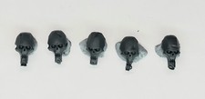 Warhammer 40k Necron Warrior Heads X5 Push Fit Heads Bitz