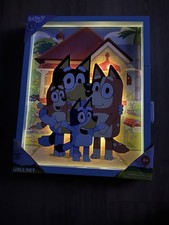 Bluey Family Nursery Wall Art Multicolor Dogs  Puppies Theme