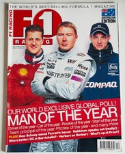 F1 Racing Formula 1 Magazine Australian Edition December 2000 Michael Schumacher