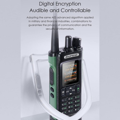 BAOFENG DM-32 GPS Walkie Talkie Long Range 8W Multi Band DMR Digital Radio - Picture 19 of 24