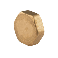 Messing Gewinde-Fitting Kappe 1 1/2''IG (Dn 40) - Schwere AusfüHrung