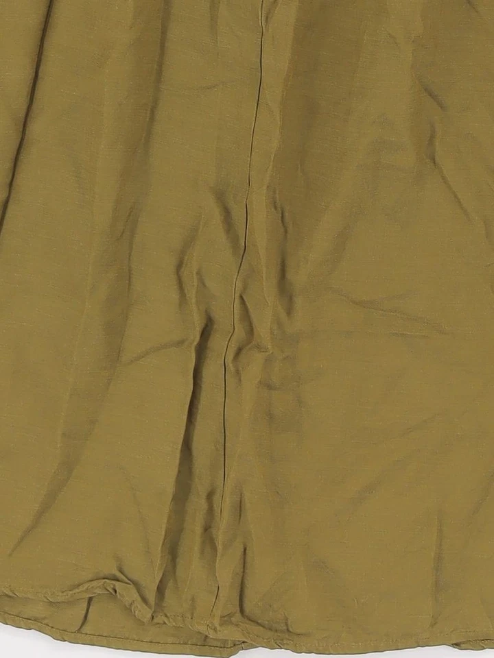 Whistles Women's Midi Skirt UK 14 Green Lyocell Modal - Image 4 of 4