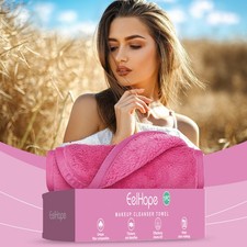 Reusable Makeup Remover Cloth, Microfiber Towel for Gentle Face Eye Cleansing