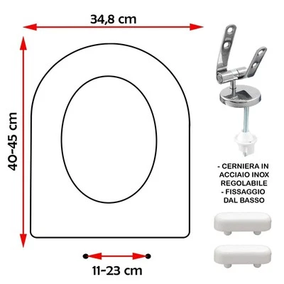 SEDILE COPRIWATER COMPATIBILE LAUFEN VIENNA BIANCO
