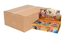 SEALED CASE 4x Disney Lorcana: Wilds Unknown Booster Box set 12 
