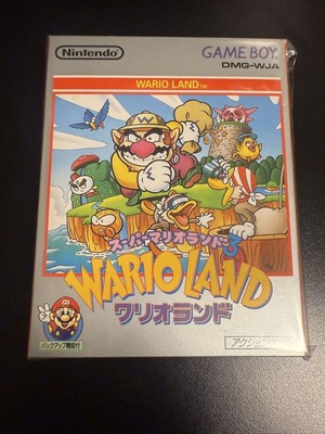 GBC GAME BOY SUPER MARIO LAND 3 WARIOLAND  NEW NEVER OPENED JAPAN