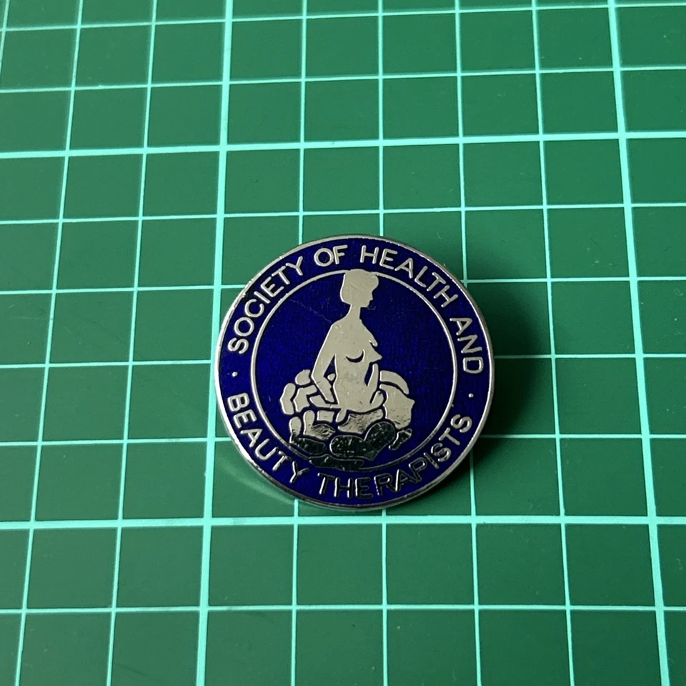 SOCIETY OF HEALTH AND BEAUTY THERAPISTS - ENAMEL PIN BADGE - Image 4 of 4