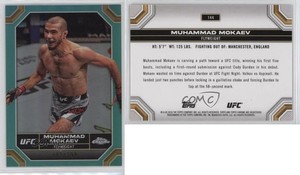 2024 Topps Chrome UFC Aqua Refractor /199 Muhammad Mokaev #144