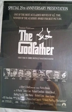 The Godfather 1997 25TH Anniversary Original Holofoil SS 27x40" One Sheet Poster