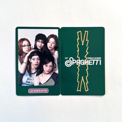 LE SSERAFIM] Spaghetti / Weverse Shop Japan Compact ver. Hologram