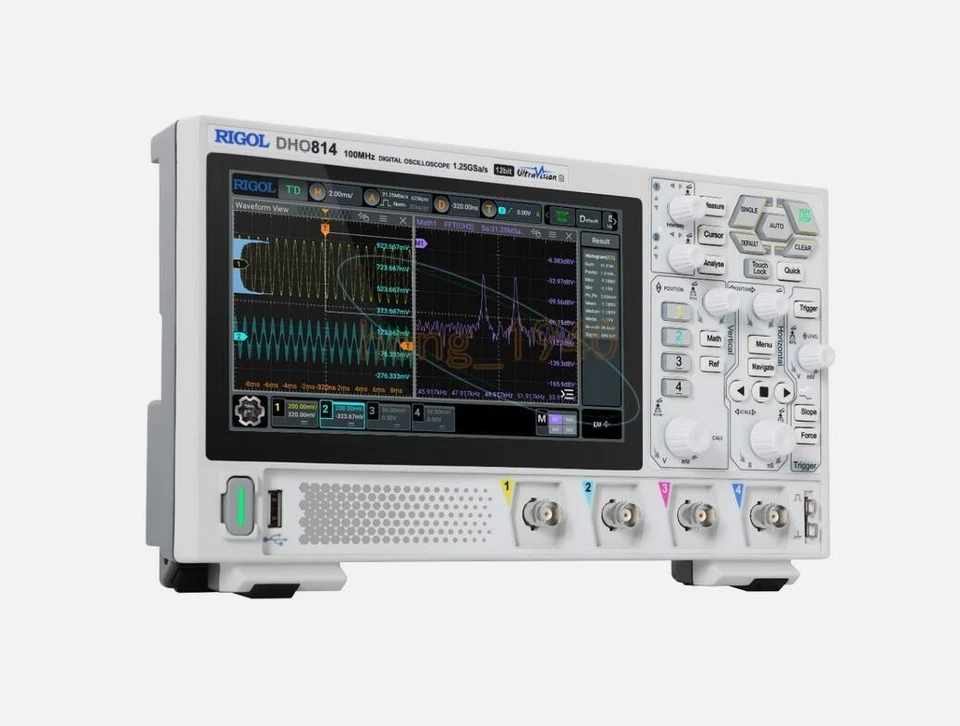 1PCS NEW RIGOL DHO814 100MHz 4-Channel Digital Oscilloscope - Image 4 of 4