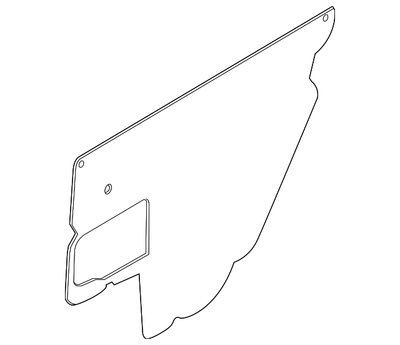 #ad #ad Genuine Subaru Water Shield 62244AJ02A $32.99