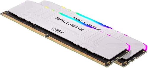 Crucial Ballistix RAM-Speicher 16GB (2x8GB) DDR4 3200 MHz Weiß BL2K8G32C16U4WL - Bild 1 von 2