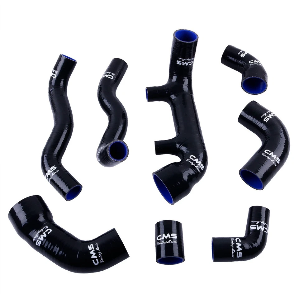 FOR 85-89 Fiat Uno Turbo I.E. MK1 1.3 Silicone Radiator Intake Intercooler Hose - Image 2 of 4