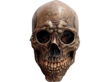 Ancient Skull Mask Face Skeleton Halloween Full Mummy Latex Haunted House Scary