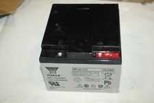 Yuasa Rechargeable Sealed Lead Acid Battery 12V 24Ah NPL24-12I