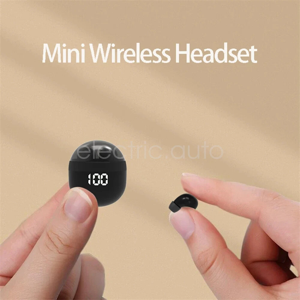 US Invisible Sleep Earbuds TWS Wireless Bluetooth Headset Waterproof Earphones_voghion.com