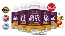 Keto Advantage ACV Pills Extreme 1675MG New Improved Formula 5 Pack