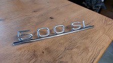 Mercedes R107 500SL Schriftzug Original