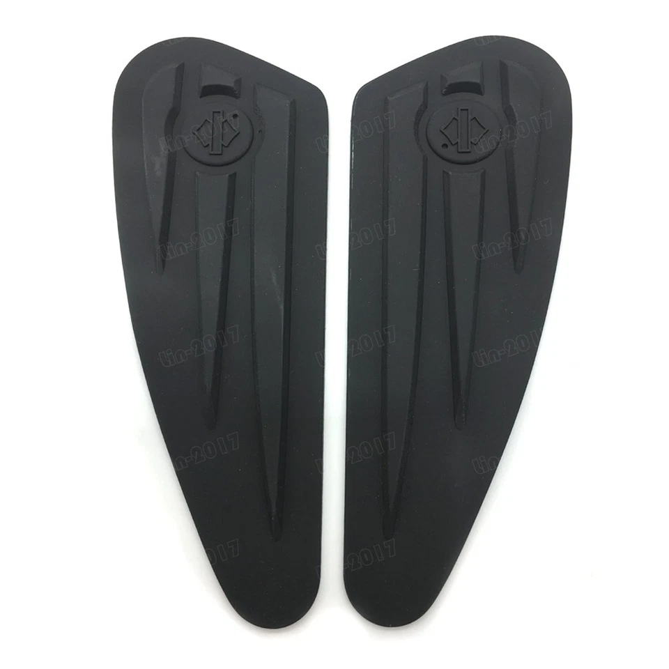 Motorcycle Tank side Gas Pad Knee Grips Protector For Harley-Davidson All Years - Image 2 of 4