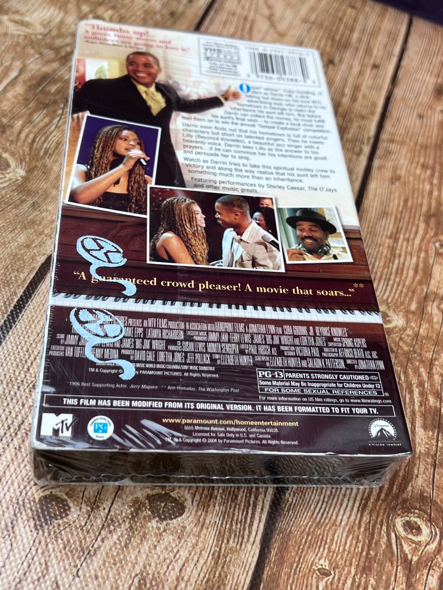 The Fighting Temptations 2003 VHS Gospel Music Beyonce Knowles