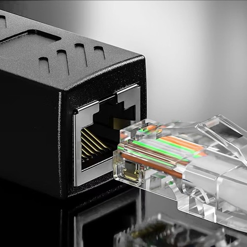 Linia telefoniczna RJ45 na RJ11 Adapter Gniazdo telefoniczne na Ethernet Kabel Adapter ... - Zdjęcie 5 z 7