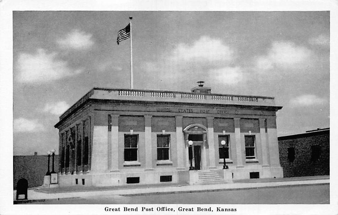 KSKANSASGREAT BENDPOST OFFICE eBay
