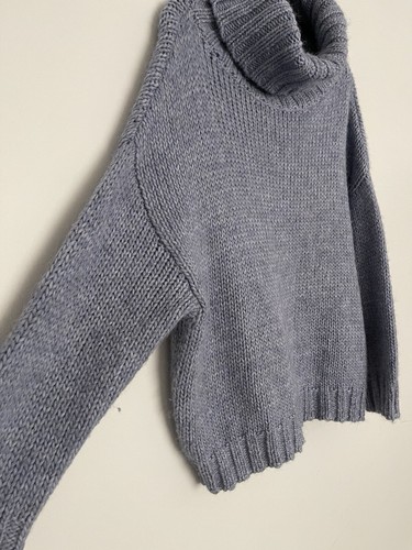 #8 GORMAN Alpaca Wool Acrylic Knit Turtle Neck Jumper Sweater Size 10 S - Picture 2 of 4
