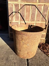 Vintage Superior Milk Pail bucket 