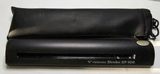 Visioneer Strobe XP 100 Portable Scanner With Leather Case FOR PARTS NOT WORKING