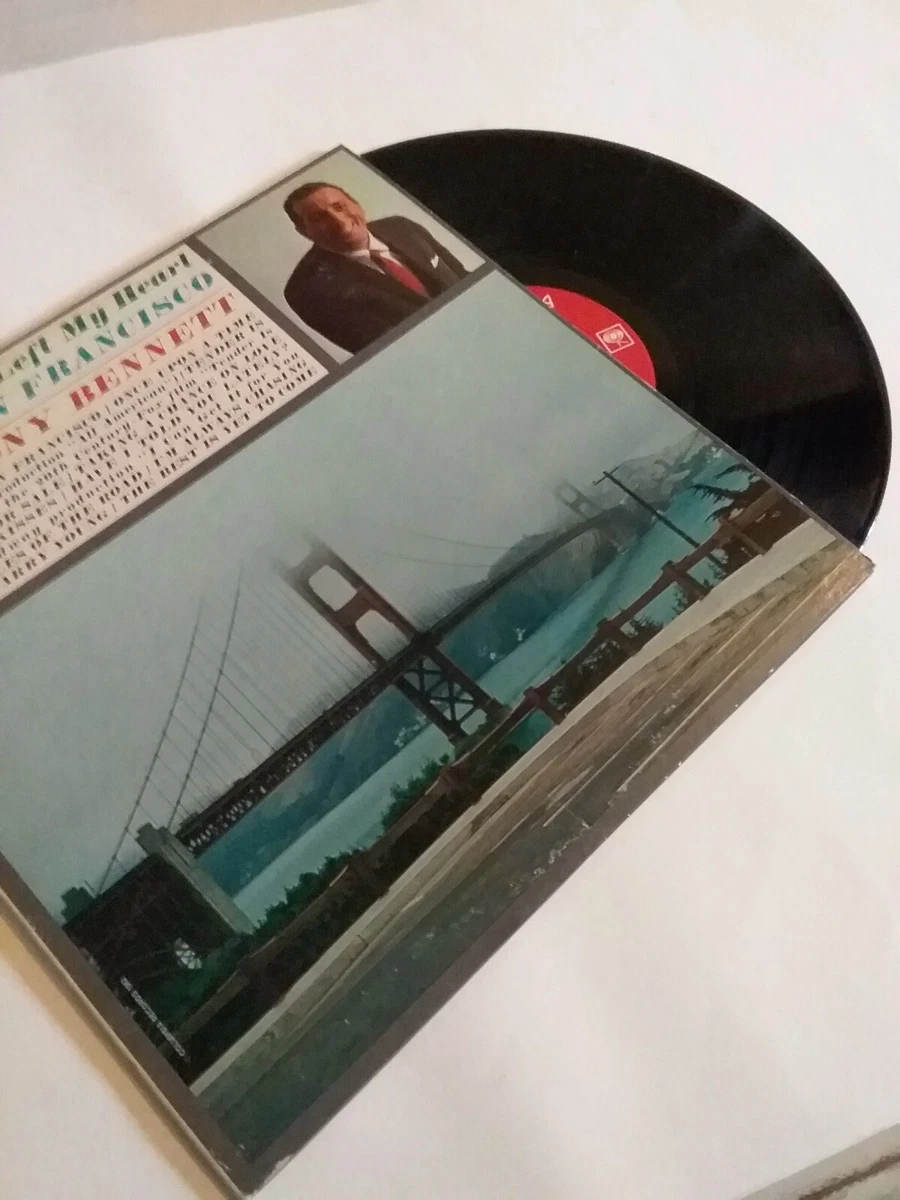 Tony Bennett I Left My Heart In San Francisco 1962 LP Mono Columbia CL 1869 VG