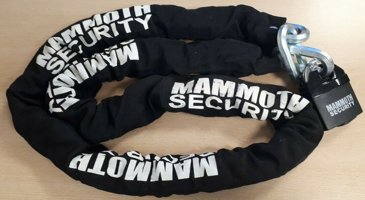 Catena Antifurto Maglia Quadra Cm 100 Moto Scooter Con Lucchetto Antitaglio 84288918 - Foto 8