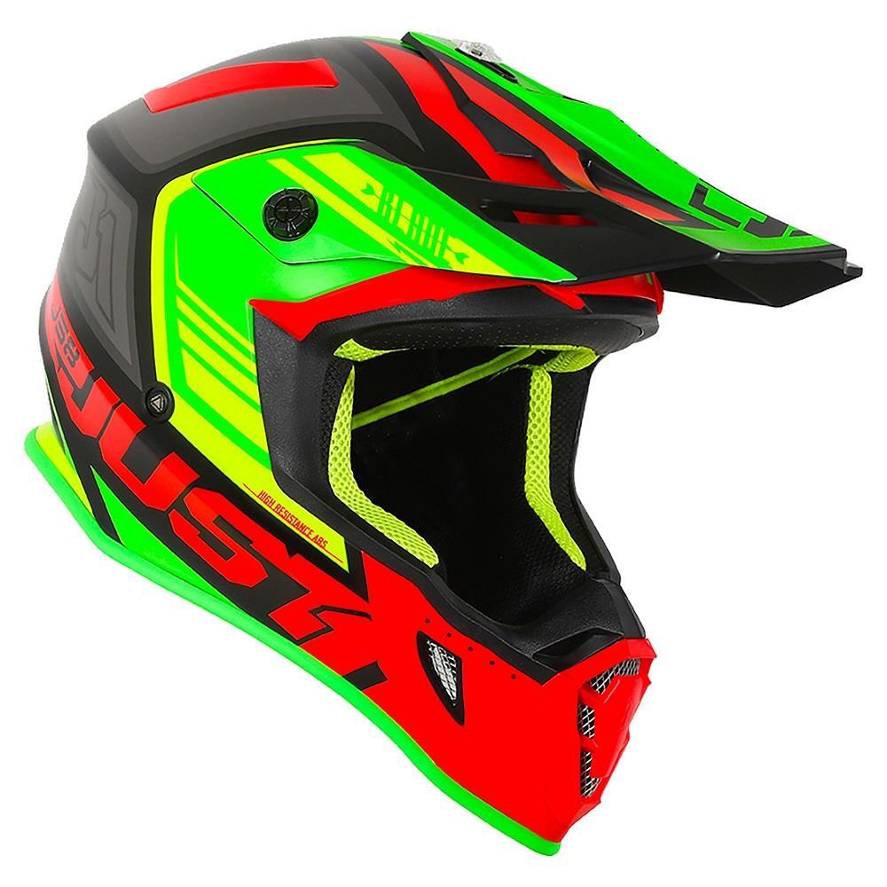 Casco de motocross Just1 J38 hoja todo terreno todo terreno tapa todo  terreno
