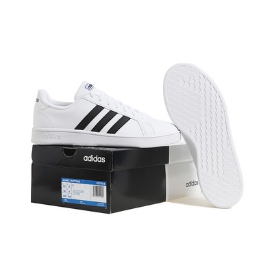 Adidas Grand Court Base Men's Tennis Shoes Training Casual White EE7904 |  eBay
