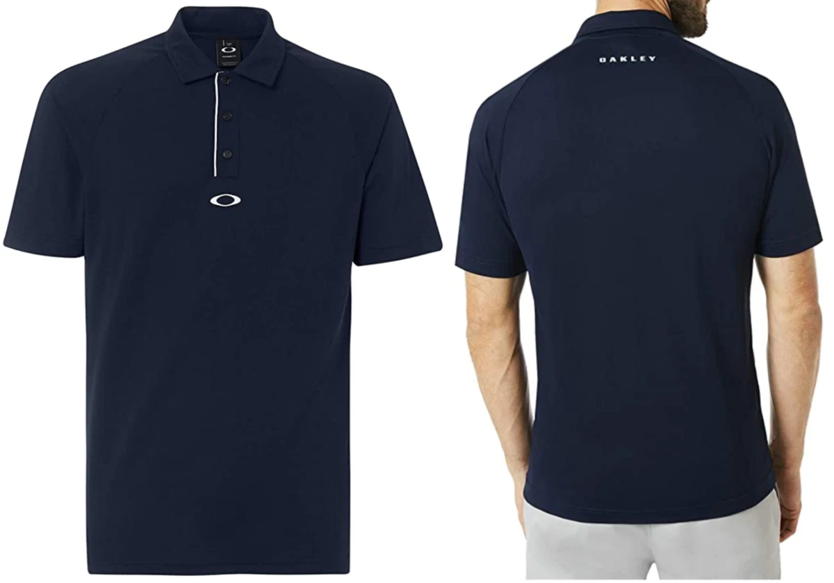 Golf Hemd | UV eBay Tennis HYDROLIX™ COOL Polohemd Fabric Shirt Polo XL Polo DRY OAKLEY