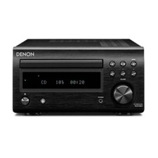 Denon RCD-M41 Radio Discrete Power Amplifier Bluetooth CD 76MHz to 95MHz Black