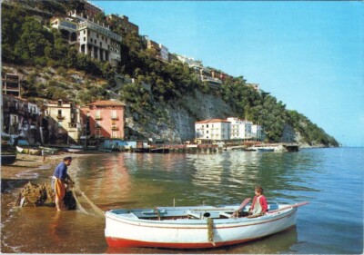 AK O' Puledrone, Ristorante Nonna Emilia Wasserhimmel Boot Wasserfahrzeug AA00945