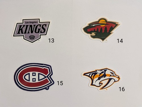 NHL Team Stickers - All 32 teams available - 第 5/43 張圖片