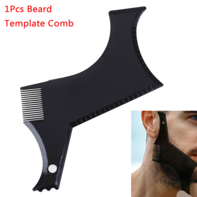 Men'S Beard Combs Shaping Styling Trim Template Stencil Comb Beards Comb To ZF