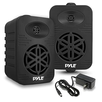 Pyle 5.25  500W Max Power Waterproof 2-Way Bluetooth Wireless Speaker System