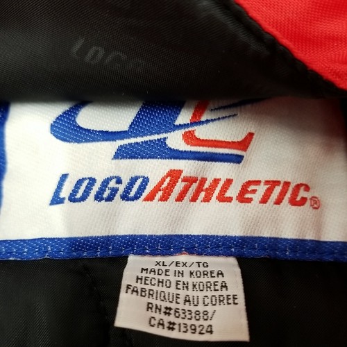 The Ohio State Buckeyes University Vintage Cappotto sportivo logo puffer anni 90 taglia XL - Foto 7 di 22