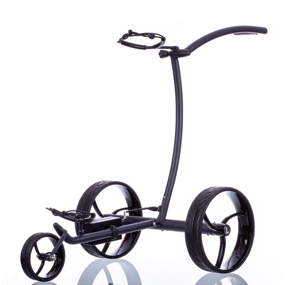 trenGOLF Trolley walker schwarz Edelstahl, Bergabfahrbr., MJ 2024 - UVP 1.690€