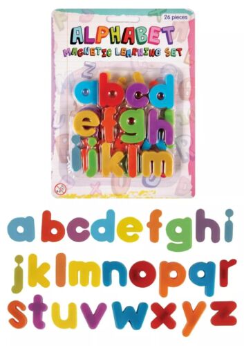 Large Magnetic Letters Alphabet & Numbers Fridge Magnets Toys Kids Learning - Picture 2 of 10