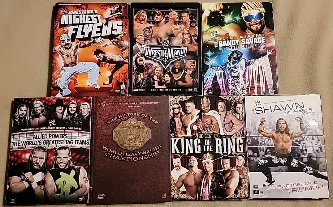 Preços baixos em O Anel de esportes Luta Livre DVDs e discos Blu