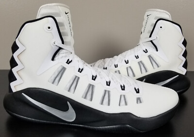 ナイキ ハイパーダンク 2016 TB ブラック/ホワイト NIKE HYPERDUNK 2016 TB BASKETBALL SHOES WHITE BLACK 856487-100